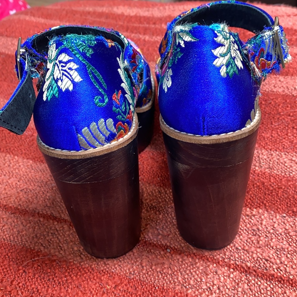 FREE PEOPLE STARLET PLATFORM SZ 38 EU / 7.5 US - Picture 5 of 10